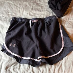 Under Armour Women's Black Athletic Shorts